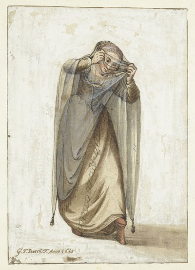 wenecka kurtyzana autorstwa Gerard ter Borch