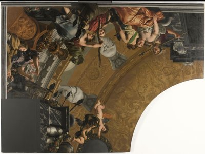 Sufit z przedstawieniem Diany i jej towarzyszy autorstwa Gerard de Lairesse