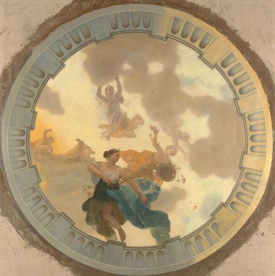Sufit z przedstawieniem Diany i jej towarzyszy autorstwa Gerard de Lairesse