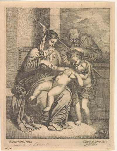 Święta Rodzina z Janem Chrzcicielem autorstwa Gerard de Lairesse