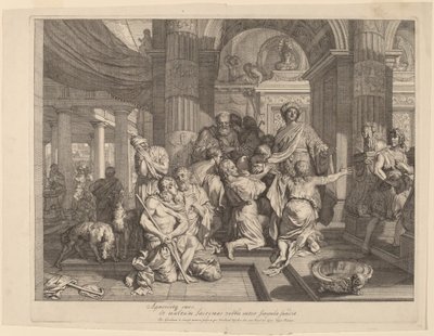 Józef objawia się swoim braciom autorstwa Gerard de Lairesse