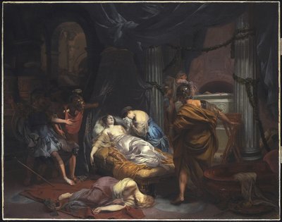 Śmierć Kleopatry, 1686 autorstwa Gerard de Lairesse