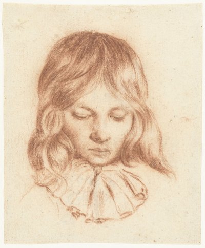 Chłopiec ze spuszczonymi oczami autorstwa Gerard ter Borch (II)