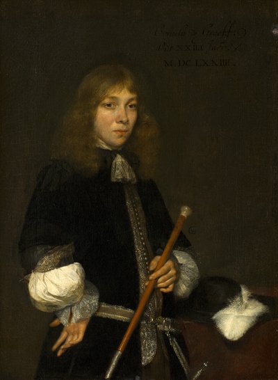 Portret Cornelisa de Graeffa (1650-1678) autorstwa Gerard ter Borch