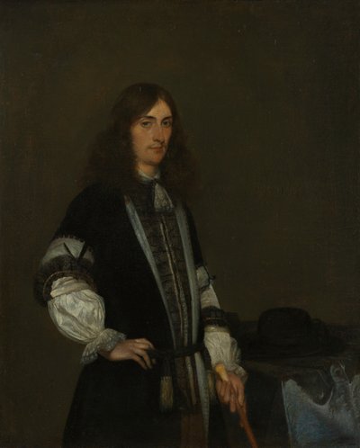 Portret François de Vicq (1646-1707). autorstwa Gerard ter Borch