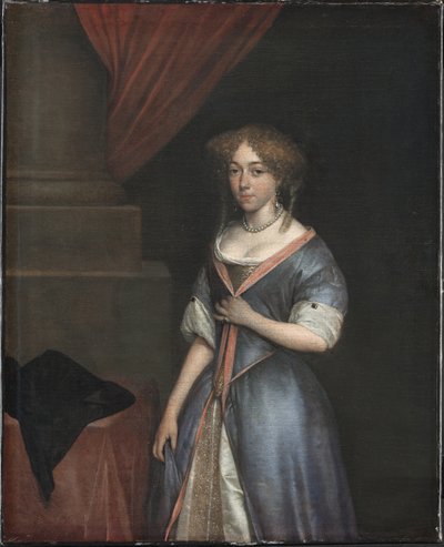 Portret damy autorstwa Gerard ter Borch