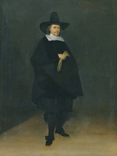 Portret Burgermeistera Jana Roevera (1610-61) autorstwa Gerard ter Borch
