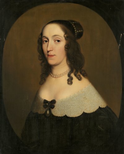 Portret Louise Christiny (1606-69), hrabiny Solms-Braunfels autorstwa Gerard van Honthorst (workshop of)