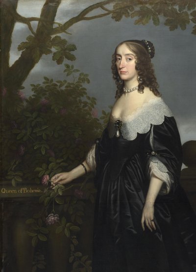 Elżbieta Stuart, królowa Czech autorstwa Gerard van Honthorst