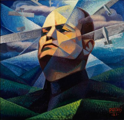 Duce, autor: Gerardo Dottori autorstwa Gerardo Dottori