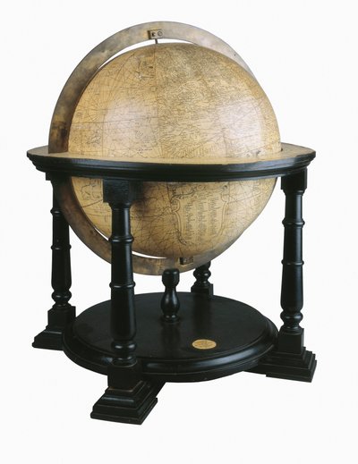 Glob autorstwa Gerardus Mercator