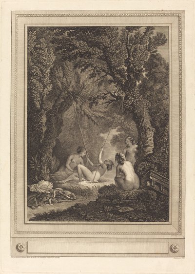 Tajemnicza huśtawka, 1784. autorstwa Geraud Vidal