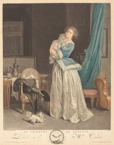 Triumf Minette. autorstwa Geraud Vidal