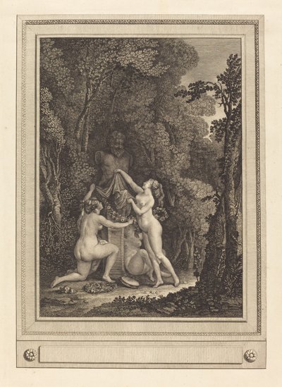 Skrupulatne nimfy, 1784. autorstwa Geraud Vidal