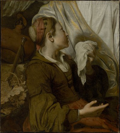 Płacząca Hagar, ok. 1643 autorstwa Gerbrand van den Eeckhout