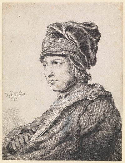 Portret młodzieńca autorstwa Gerbrand van den Eeckhout