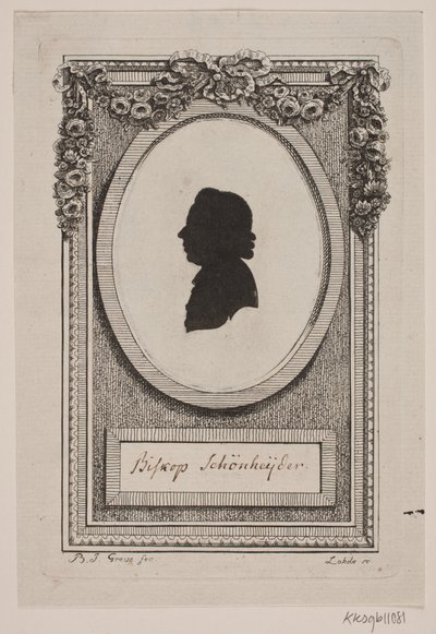 Biskop Schönheyder autorstwa Gerhard Ludvig Lahde