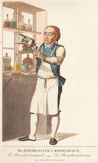 Brandy człowiek autorstwa Gerhard Ludvig Lahde
