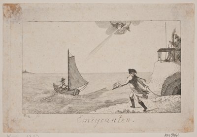 emigracja autorstwa Gerhard Ludvig Lahde