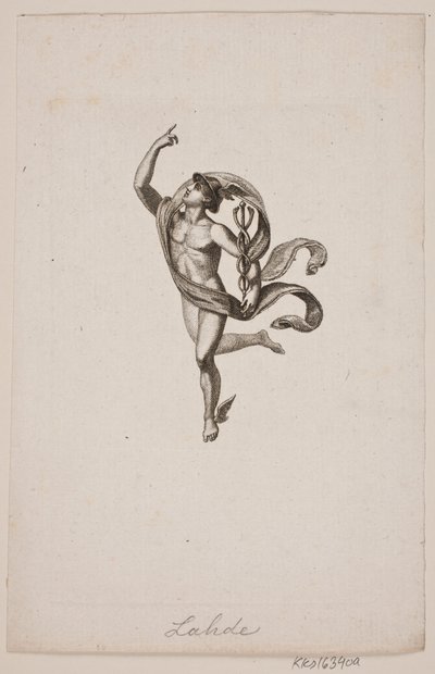 Hermes autorstwa Gerhard Ludvig Lahde