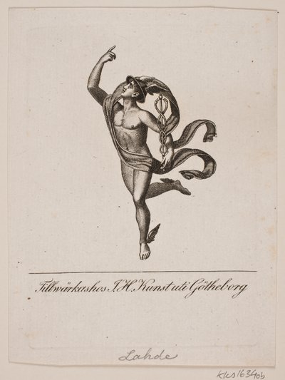 Hermes autorstwa Gerhard Ludvig Lahde