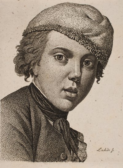 Jens Juel, Po autoportrecie Juela z 1767 r. autorstwa Gerhard Ludvig Lahde