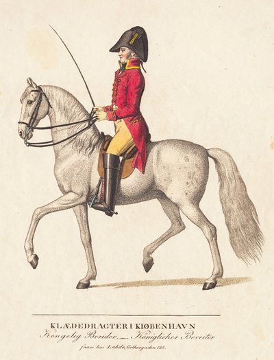Królewski Berider autorstwa Gerhard Ludvig Lahde