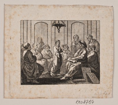 Chrystus w świątyni autorstwa Gerhard Ludvig Lahde