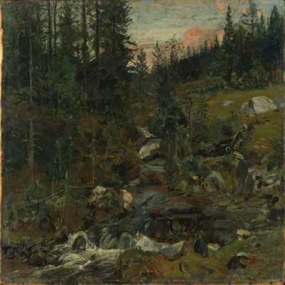 Brook w Øylo autorstwa Gerhard Munthe