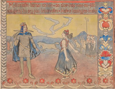 Die Müllerstochter autorstwa Gerhard Munthe