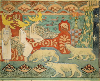 Zalotnicy autorstwa Gerhard Munthe