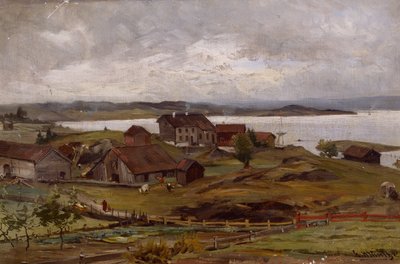 Obraz na plaży autorstwa Gerhard Peter Frantz Vilhelm Munthe