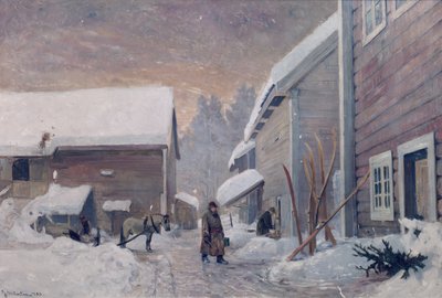 Lekarz wraca do domu autorstwa Gerhard Peter Frantz Vilhelm Munthe