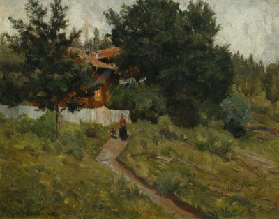 Kobieta i dziecko autorstwa Gerhard Peter Frantz Vilhelm Munthe