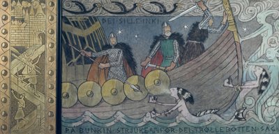 Åsmund Frægdegjevar (malarstwo) autorstwa Gerhard Peter Frantz Vilhelm Munthe