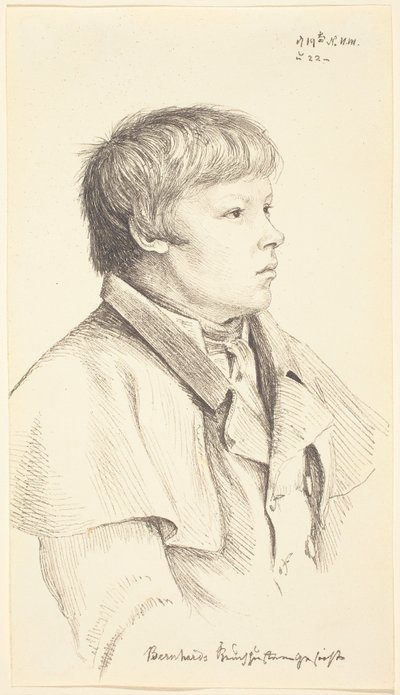 Twarz Bernharda z krztuścem autorstwa Gerhard Wilhelm von Reutern