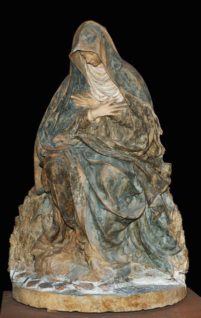 Matka Boża Bolesna - Mater Dolorosa ... autorstwa Germain (attr to) Pilon