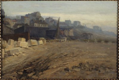 La Butte aux Cailles, ok. 1901 (olej) autorstwa Germain Eugene Bonneton