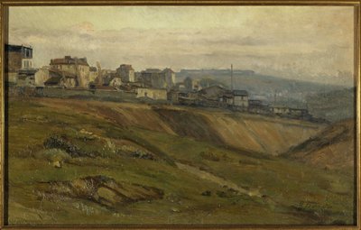 Rue du Moulin-des-Prés, około 1900 (olej na płótnie) autorstwa Germain Eugene Bonneton