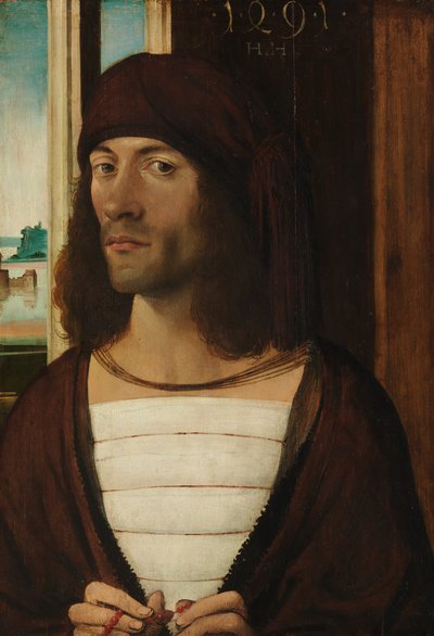 Portret mężczyzny, 1491. autorstwa German