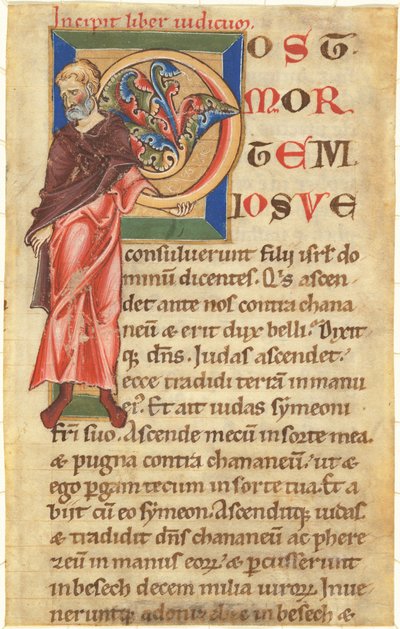 Sędzia Juda (?) autorstwa German 13th Century