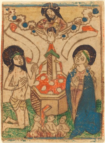Alegoria Eucharystii autorstwa German 15th Century
