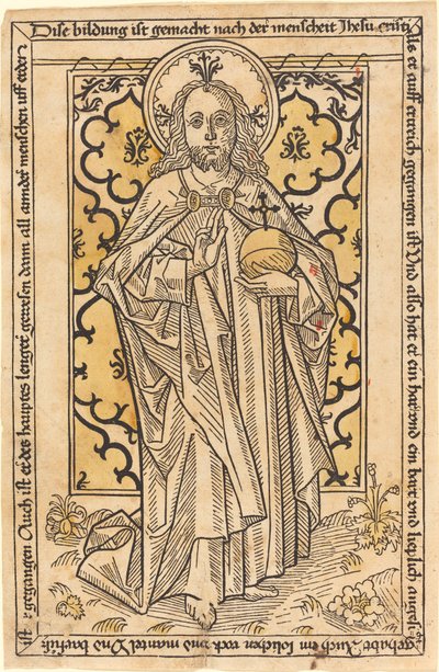 Przed Chrystusem Nas Salvatore autorstwa German 15th Century