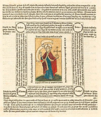 Przed Chrystusem Nas Salvatore autorstwa German 15th Century
