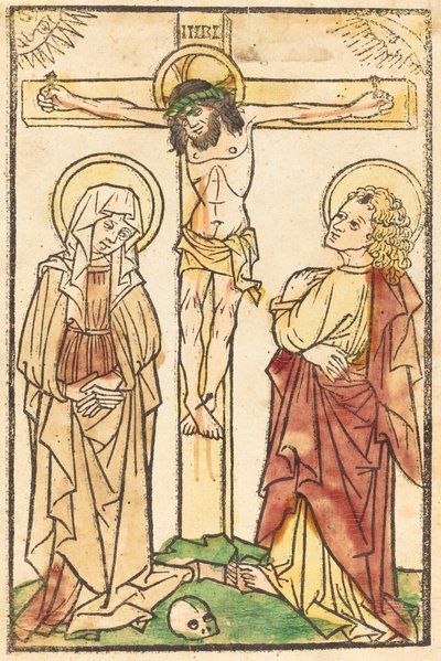 Chrystus na krzyżu autorstwa German 15th Century
