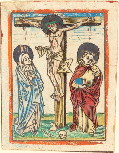 Chrystus na krzyżu autorstwa German 15th Century