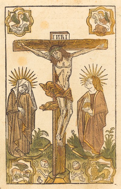 Chrystus na krzyżu autorstwa German 15th Century