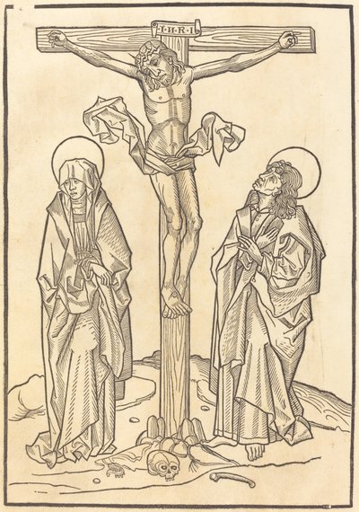 Chrystus na krzyżu autorstwa German 15th Century