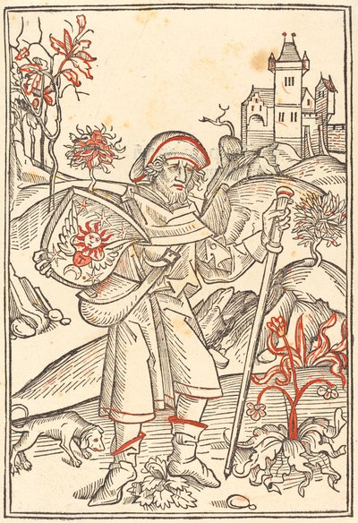 Gerson jako Pielgrzym autorstwa German 15th Century