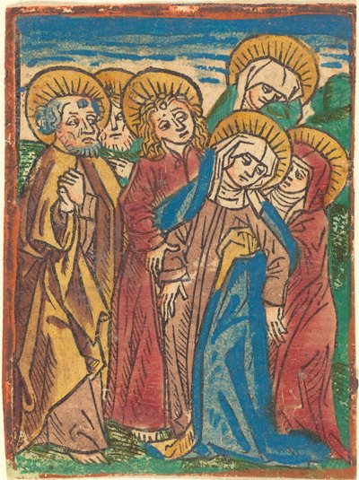 Madonna zwyciężyła autorstwa German 15th Century
